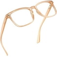 thumbnail image 1 of LifeArt Blue Light Blocking Glasses, Anti Eyestrain, Computer Reading Glasses, Gaming Glasses, TV Glasses for Women Men, Anti Glare (Champagne, +3.00 Magnification), 1 of 6
