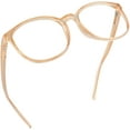 thumbnail image 1 of LifeArt Blue Light Blocking Glasses, Anti Eyestrain, Computer Reading Glasses, Gaming Glasses, TV Glasses for Women Men, Anti Glare (Champagne, +3.50 Magnification), 1 of 6