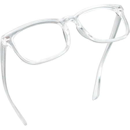 LifeArt Blue Light Blocking Glasses, Anti Eyestrain, Computer Reading Glasses, Gaming Glasses, TV Glasses for Women Men, Anti Glare (Clear, +2.75 Magnification)