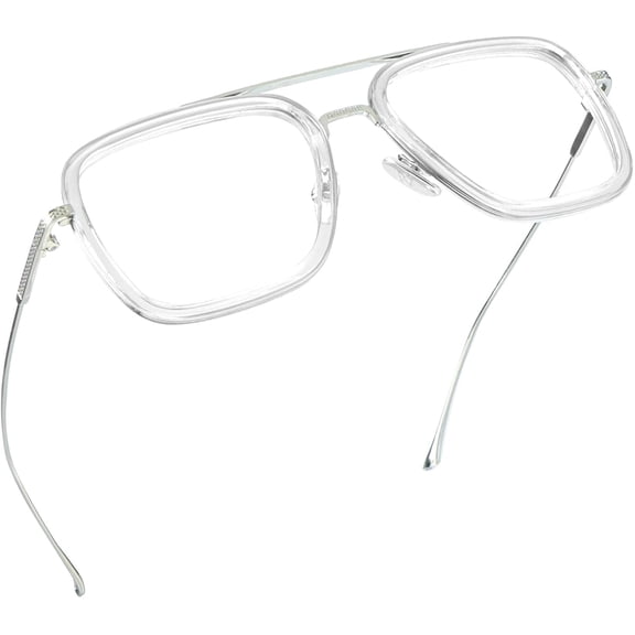 LifeArt Blue Light Blocking Glasses, Anti Eyestrain, Computer Reading Glasses, Gaming Glasses, TV Glasses for Women Men, Anti Glare (Clear, +2.75 Magnification)