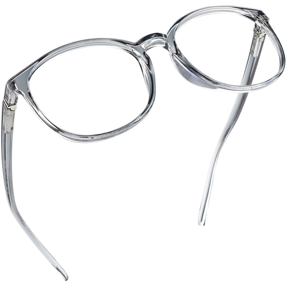 Desktop Magnifier Reader LifeArt Round Frame Blue Light Blocking Reading Glasses, Computer ...