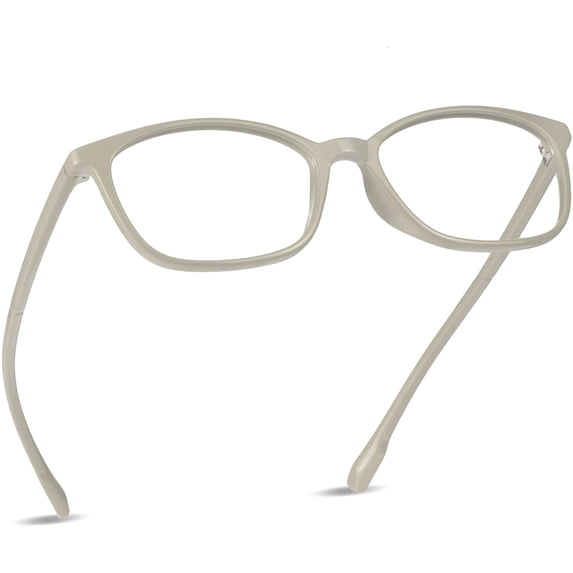 LifeArt Blue Light Blocking Glasses, Anti Eyestrain, Computer Reading Glasses, Gaming Glasses, TV Glasses for Women Men, Anti Glare (Gray, +3.50 Magnification)
