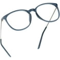 thumbnail image 1 of LifeArt Blue Light Blocking Glasses, Anti Eyestrain, Computer Reading Glasses, Gaming Glasses, TV Glasses for Women Men, Anti Glare (Navy, +1.00 Magnification), 1 of 9