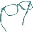 thumbnail image 1 of LifeArt Blue Light Blocking Glasses, Anti Eyestrain, Computer Reading Glasses, Gaming Glasses, TV Glasses for Women Men, Anti Glare (Stripe Blue, No Magnification), 1 of 6