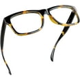 thumbnail image 1 of LifeArt Blue Light Blocking Glasses, Anti Eyestrain, Computer Reading Glasses, Gaming Glasses, TV Glasses for Women Men, Anti Glare (Tortoise, +1.50 Magnification), 1 of 8