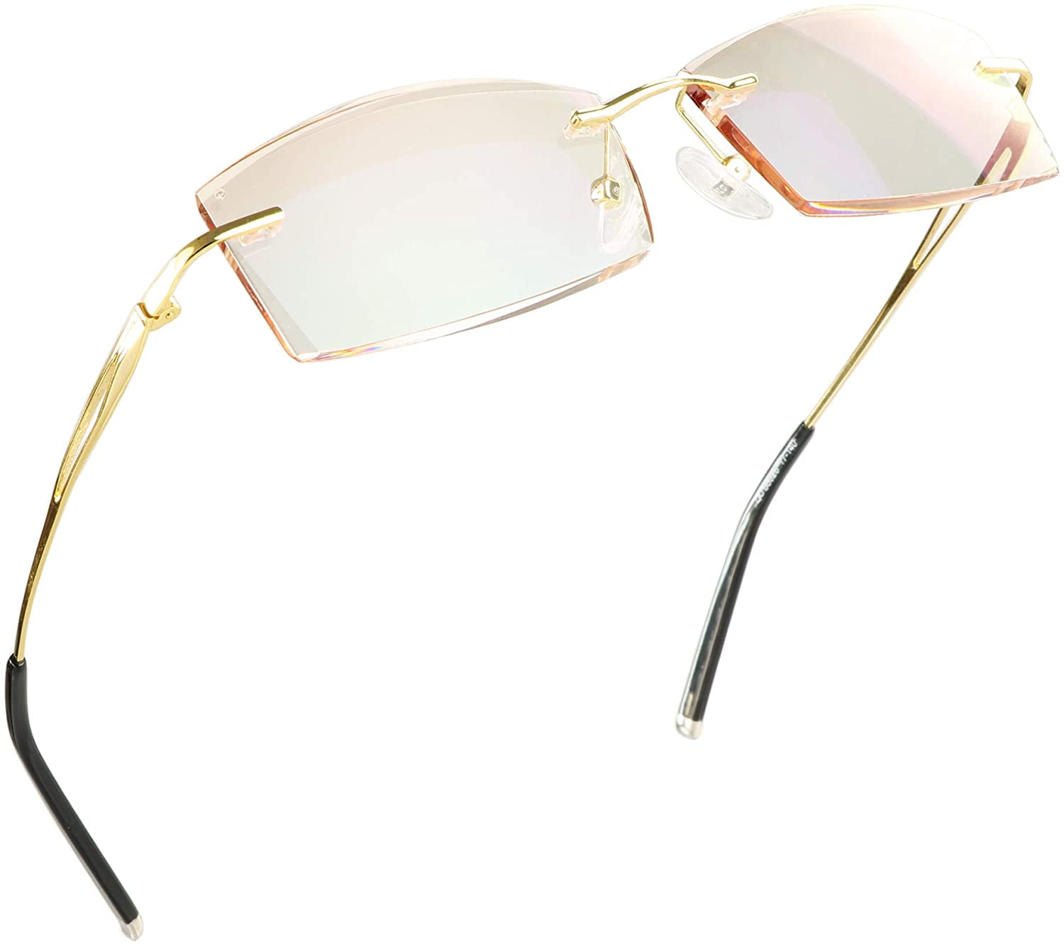 LifeArt Blue Light Blocking Glasses, Rimless Tinted Kenya Ubuy