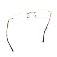 thumbnail image 1 of LifeArt Blue Light Blocking Glasses,Computer Reading Glasses,Alloy Rimless Frame,Stylish for Men&Women(Golden,+1.50 Magnification), 1 of 5