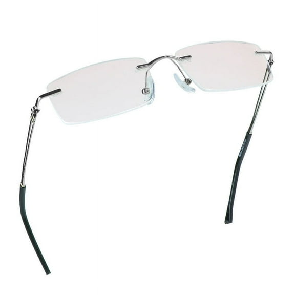 LifeArt Blue Light Blocking Glasses, Computer Reading Glasses, Anti Blue Rays, Reduce Eyestrain, Stylish for Men and Women(Grey,+1.50 Magnification)