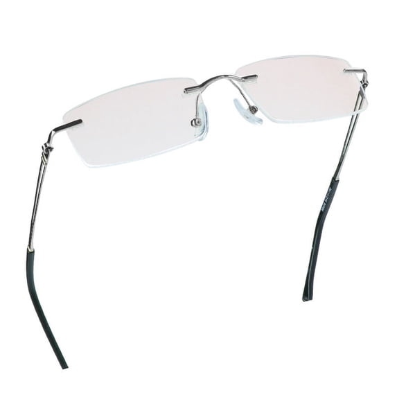 LifeArt Blue Light Blocking Glasses, Computer Reading Glasses, Anti Blue Rays, Reduce Eyestrain,Stylish for Men and Women(Grey,+4.00 Magnification)