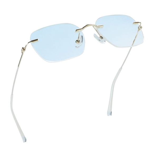 LifeArt Blue Light Blocking Glasses, Computer Reading Glasses, Anti Blue Rays, Reduce Eyestrain, Stylish for Men and Women(White,+1.50 Magnification)