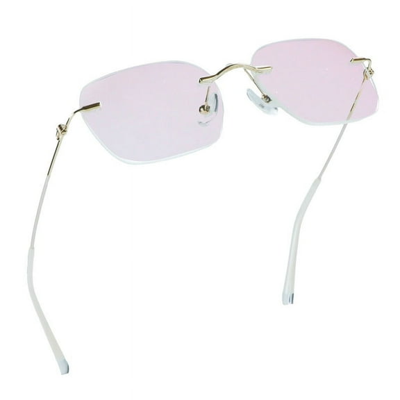 LifeArt Blue Light Blocking Glasses, Computer Reading Glasses, Anti Blue Rays, Reduce Eyestrain, Stylish for Men and Women(White,+3.50 Magnification)