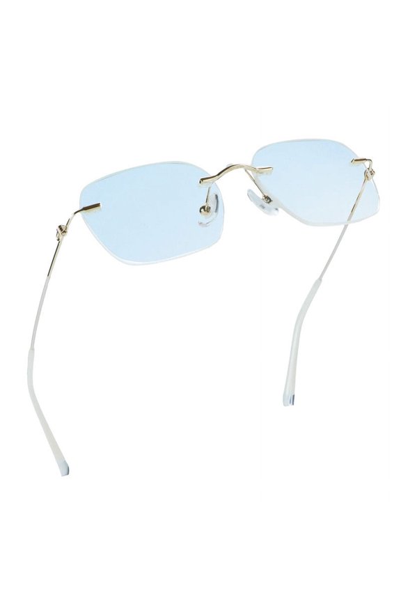 Blue Light Blocking Glasses, Computer Reading Glasses, Anti Blue Rays, Reduce Eyestrain, Stylish for Men and Women(White,+4.00 Magnification)