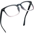 thumbnail image 1 of LifeArt Blue Light Blocking Glasses with Spring Hinge, Anti Eyestrain, Computer Reading Glasses, Gaming Glasses, TV Glasses for Women Men, Anti Glare (Black Purple,+1.75 Magnification), 1 of 7