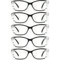 thumbnail image 1 of LifeArt Blue Light Blocking Reading Glasses 5-Pack (Rectangular Frame, +1.50 Magnification), 1 of 6