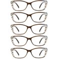 thumbnail image 1 of LifeArt Blue Light Blocking Reading Glasses 5-Pack (Rectangular Frame, +1.75 Magnification), 1 of 6