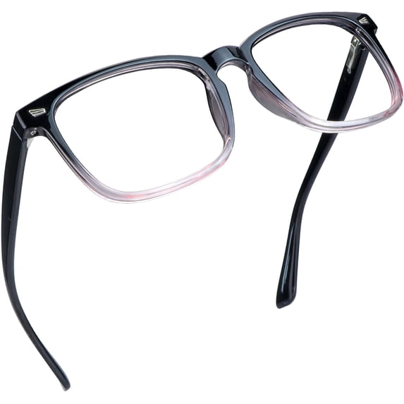Desktop Magnifier Reader LifeArt Blue Light Blocking Reading Glasses, Computer Gaming TV Glasses ...