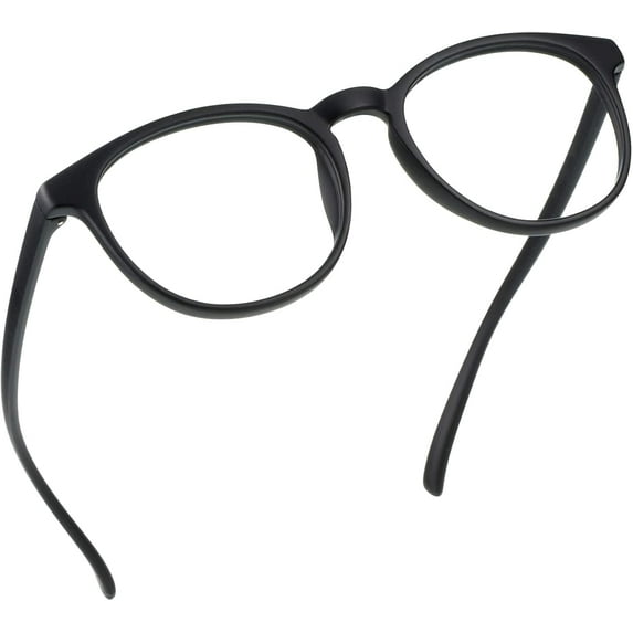 LifeArt Blue Light Blocking Reading Glasses (Round Frame, +0.25 Magnification)