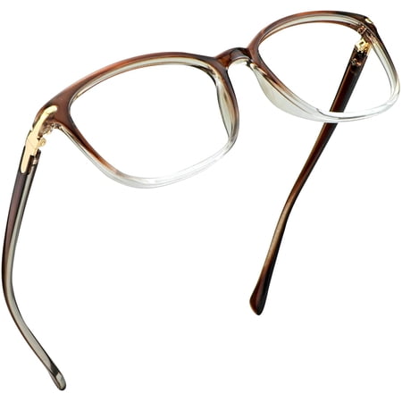 LifeArt Blue Light Blocking Reading Glasses (Square Frame, +2.25 Magnification)