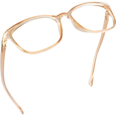LifeArt Blue Light Blocking Reading Glasses (Square Frame, +3.00 Magnification)