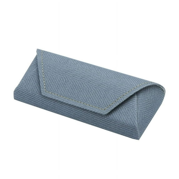 LifeArt Eyeglass Case Hard Shell, Portable Sunglass Case, Fashionable Eyeglass Case for Men and Women, Lightweight (Blue)