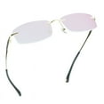 thumbnail image 1 of LifeArt Pure Titanium Frame Glasses/Blue Light Blocking Reading Glasses, Reduce Eyestrain, Stylish for Men and Women(Gold,+3.00 Magnification), 1 of 5