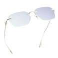 thumbnail image 1 of LifeArt Pure Titanium Frame Glasses/Blue Light Blocking Reading Glasses, Reduce Eyestrain, Stylish for Men and Women(Gold,No Magnification), 1 of 5