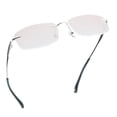 thumbnail image 1 of LifeArt Pure Titanium Frame Glasses/Blue Light Blocking Reading Glasses, Reduce Eyestrain, Stylish for Men and Women(Silver,+1.50 Magnification), 1 of 5