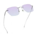 thumbnail image 1 of LifeArt Pure Titanium Frame Glasses/Blue Light Blocking Reading Glasses, Reduce Eyestrain, Stylish for Men and Women(Silver,No Magnification), 1 of 5