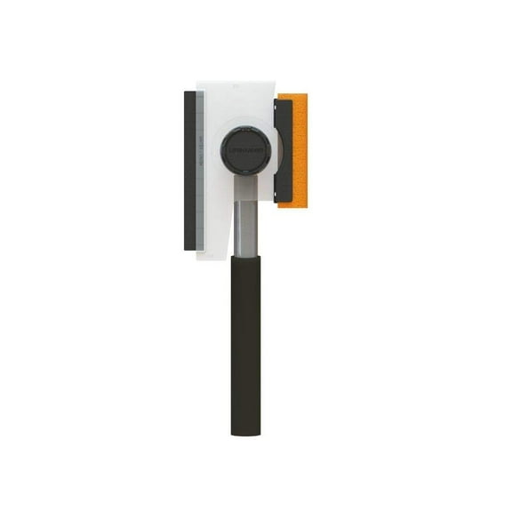 LifeHammer WC5XXL001 All Season Car Window Cleaner - 50" Extendable Ice Scraper, Window Wiper, Car Squeegee