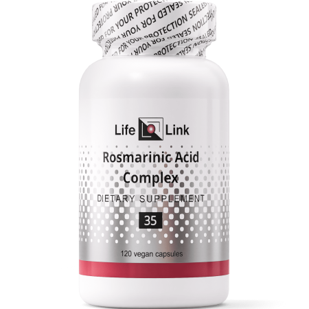 LifeLink Rosmarinic Acid Complex | 120 capsules | Vegan, Non-GMO, Gluten Free | Antioxidant, Anti-Aging | Made in the USA
