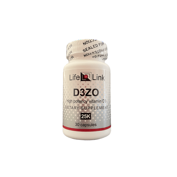 LifeLink's D3ZO (Vitamin D3 & Zinc Orotate) | 30 Capsules | Immune Support, Bone Health | Gluten Free & Non-GMO | Made in the USA