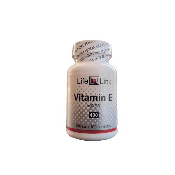 LifeLink's Vitamin E Complex | 400 IU x 100 softgels | Antioxidant, Immunity | Gluten Free & Non-GMO | Made in the USA