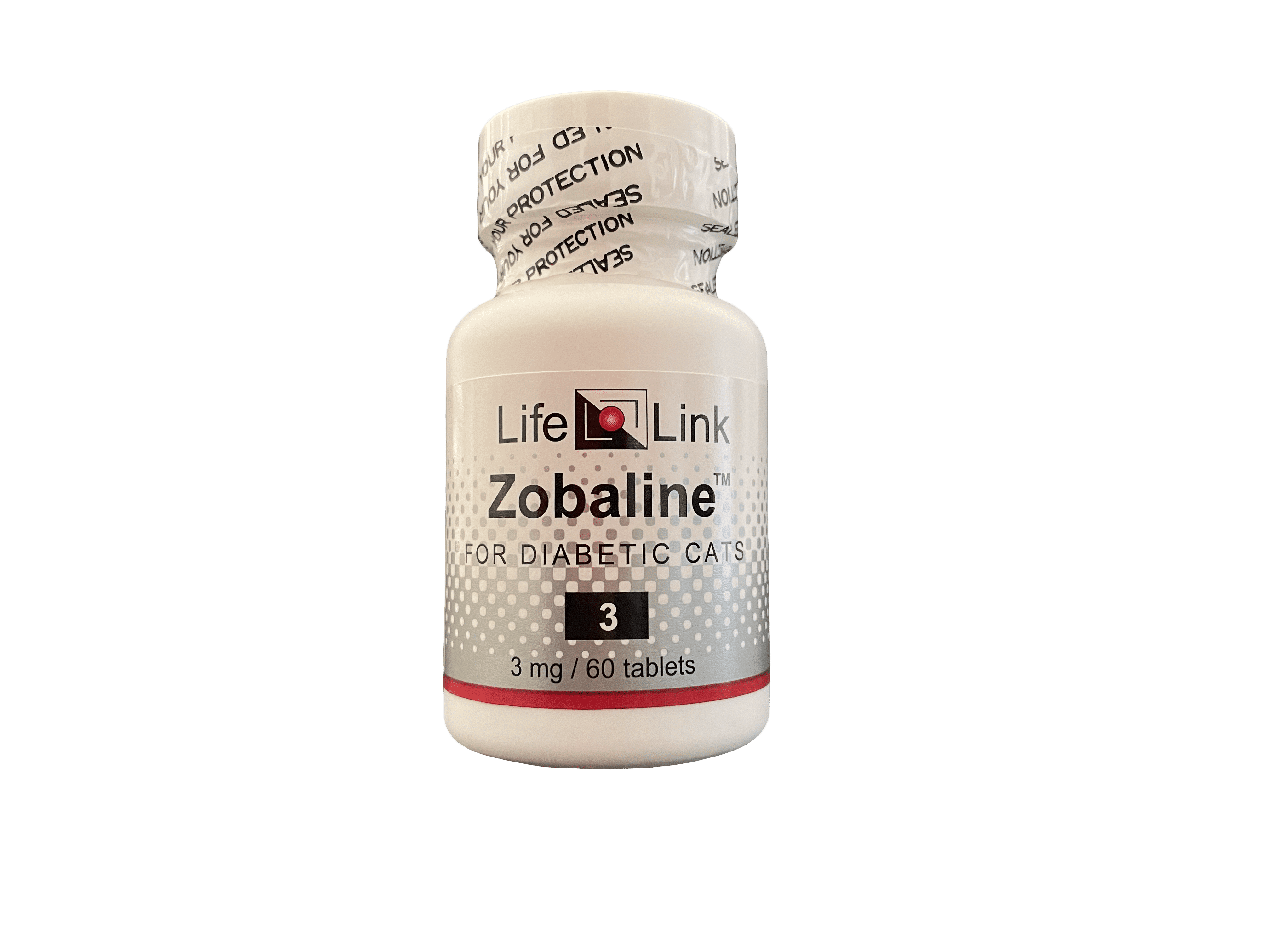 LifeLink's Zobaline for Cats Diabetic Neuropathy Treatment, 3mg x 60