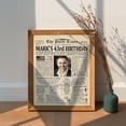 thumbnail image 1 of LifePlus 43rd Birthday Newspaper Poster Sign, Personalized 43rd Birthday Newspaper Posters, Birthday Decors, Back in 1982, Gift for Her, 1 of 3