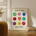 thumbnail image 1 of LifePlus How Do You Feel Today Retro Quote, Classroom Prints, Emotions Art Prints, Mood and Feelings Poster, School Posters,, 1 of 3
