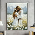 thumbnail image 1 of LifePlus Jesus Hugging Woman Wall Art, His Love, Poster, Jesus Decor, LDS Prints, Bible, Jesus with Woman, Jesus,, 1 of 3