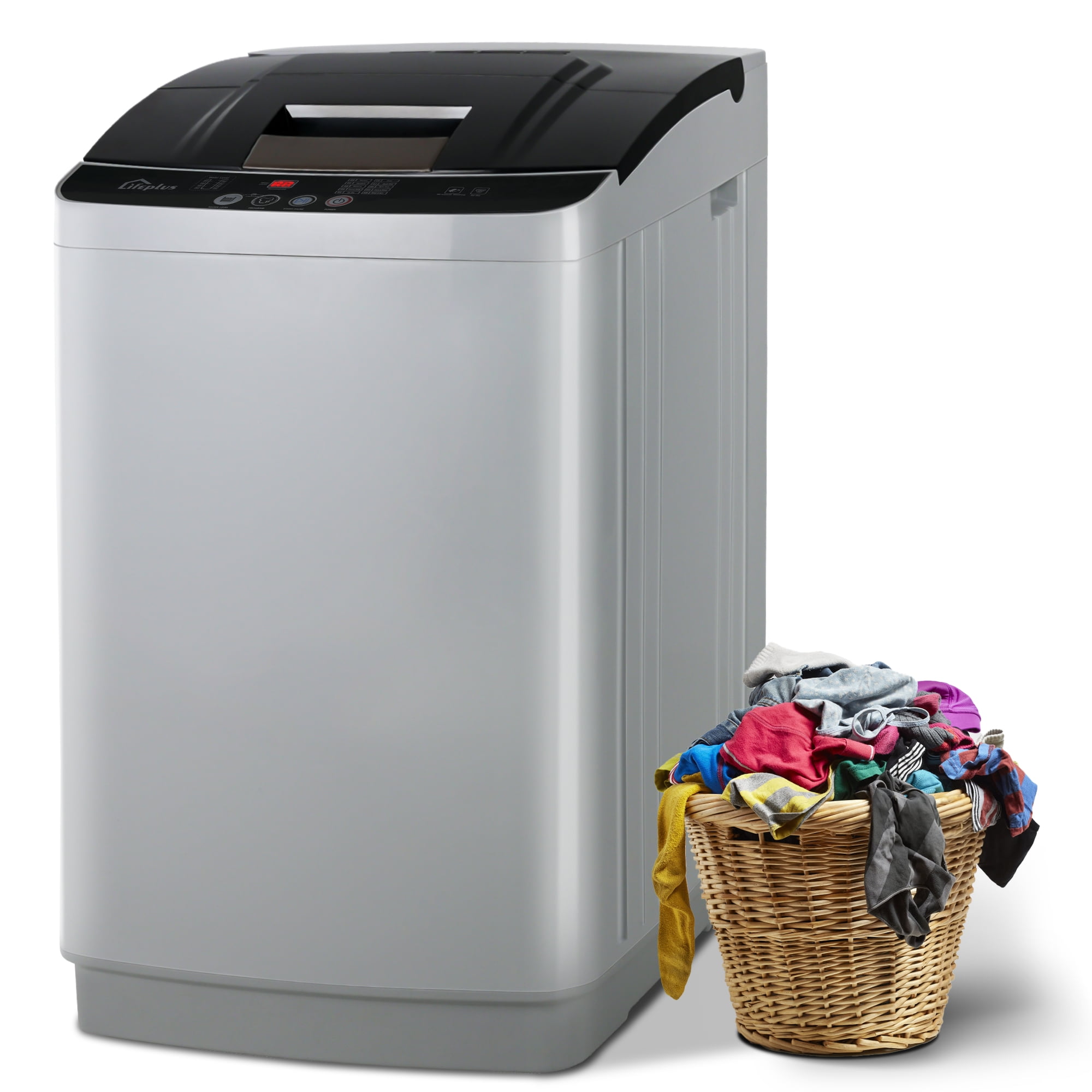 LifePlus Portable Washing Machines 1.8Cu.ft TopLoad Full Automatic