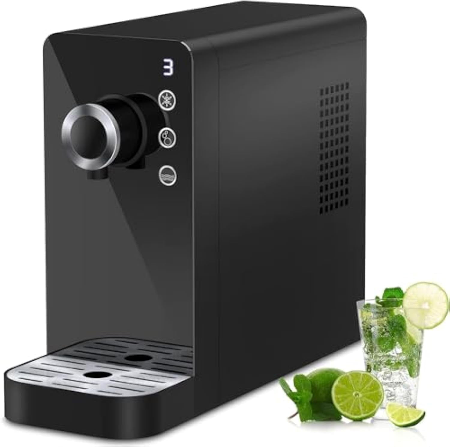 Ecotronic Sparkling Water Maker, Electric Soda Maker, 3-Mode Water Dispenser, 6.7 L Soda Maker Kit  for Personal & Commercial Use