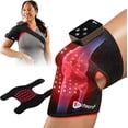 thumbnail image 1 of LifePro BioRecover Go – Portable Red Light & Infrared Knee Wrap with Heat & Vibration – Cordless Joint Comfort Sleeve - Black for Knee, Shoulder, and Elbow – 3000mAh Rechargeable Wellness Brace, 1 of 8
