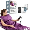 thumbnail image 1 of LifePro Bioremedy Portable Far-Infrared Sauna Blanket for Weight Loss and Detox - Purple, 1 of 8