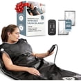 thumbnail image 1 of Lifepro Infrared Sauna Blanket - Full Body Portable Sauna for Home, Detox & Relaxation, Adjustable Heat Sauna Blanket Infrared - Regular Black, 1 of 10