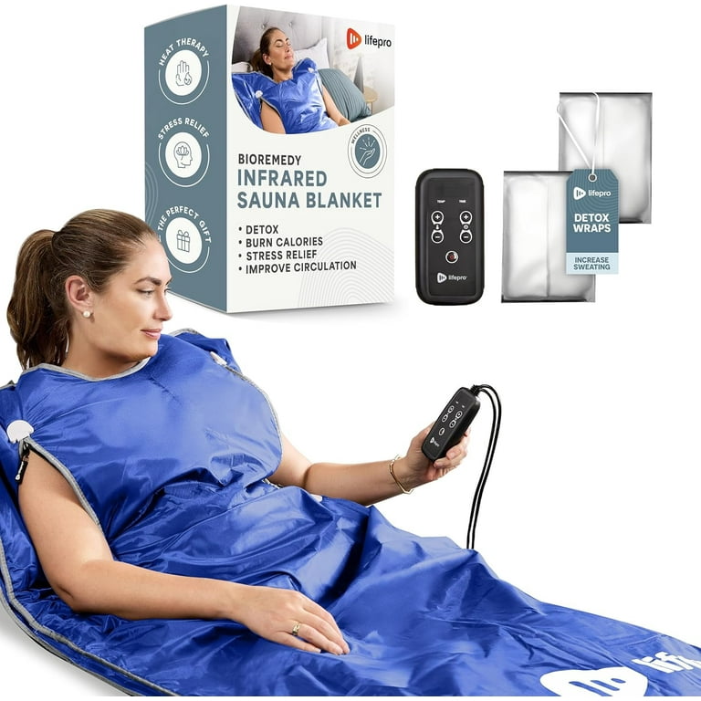 LifePro Bioremedy Plus Portable Far-Infrared Sauna Blanket for