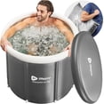 thumbnail image 1 of Lifepro Portable Ice Bath Tub for Cold Plunge Therapy – Collapsible Recovery Tub for Athletes, Muscle Relief, Home & Travel Use - Gray, 1 of 8