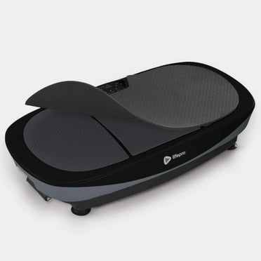 LifePro Rumblex Max 4D Vibration Plate, 3 Motors, 200W, Home Exercise Machine - Black