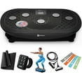 thumbnail image 1 of Lifepro Rumblex Plus 4D Vibration Plate Exercise Machine – Triple Motor Full Body Vibrating Plate for Weight Loss, Recovery, Circulation & Lymphatic Drainage – Black, 1 of 8