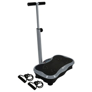Goplus Mini Vibration Plate Fitness Exercise Machine with Remote Control  Loop Bands