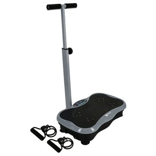 Goplus Mini Vibration Plate Fitness Exercise Machine with Remote Control  Loop Bands