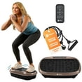 thumbnail image 1 of Lifepro HexaPlate Lite Vibration Plate Exercise Machine – Full Body Vibrating Plate for Weight Loss, Lymphatic Drainage & Recovery – Compact Home Workout with Magnetic Acupoints & Remote - Bronze, 1 of 11