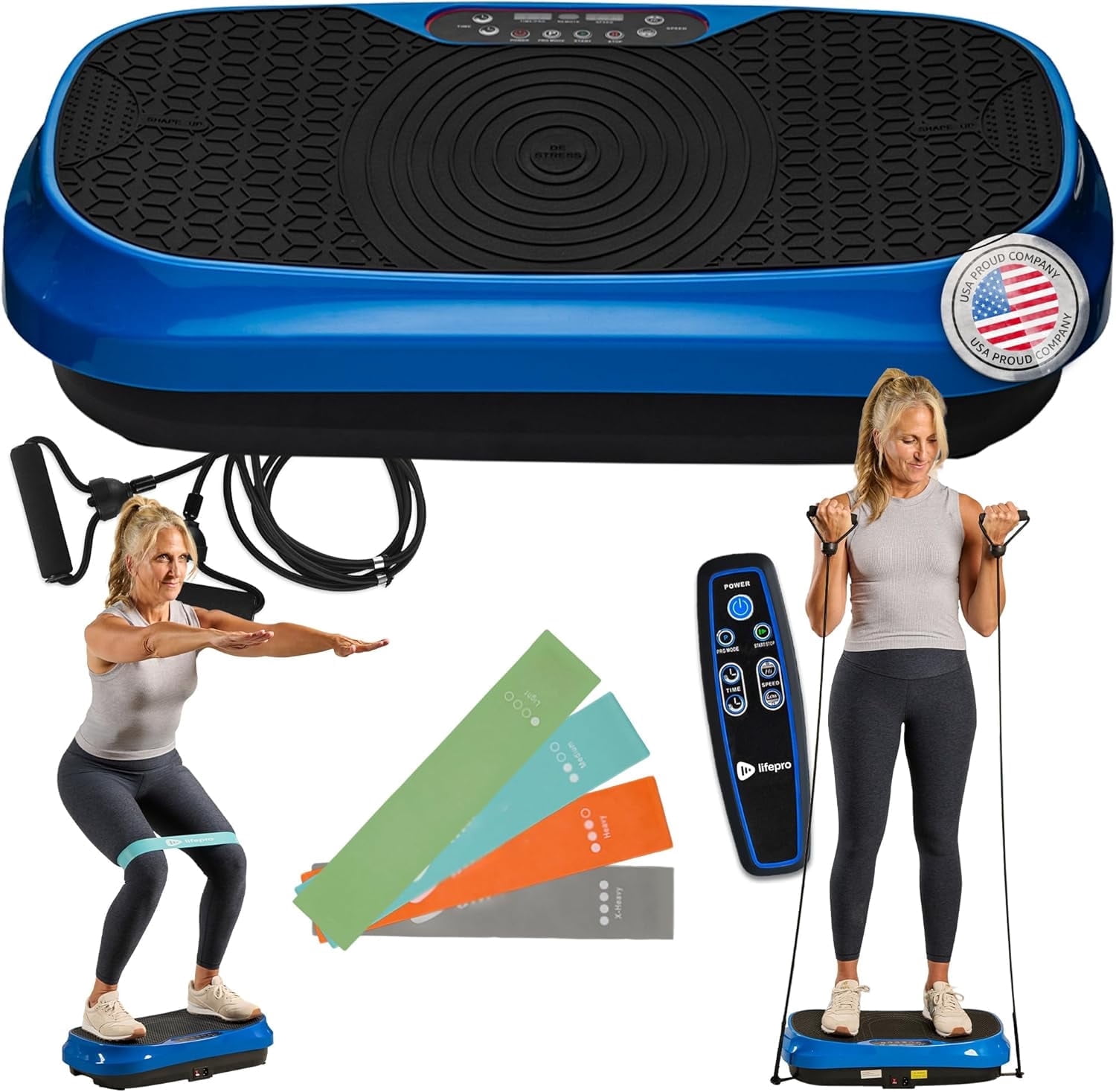 Lifepro Waver Mini Vibration Plate Exercise Machine – Whole Body