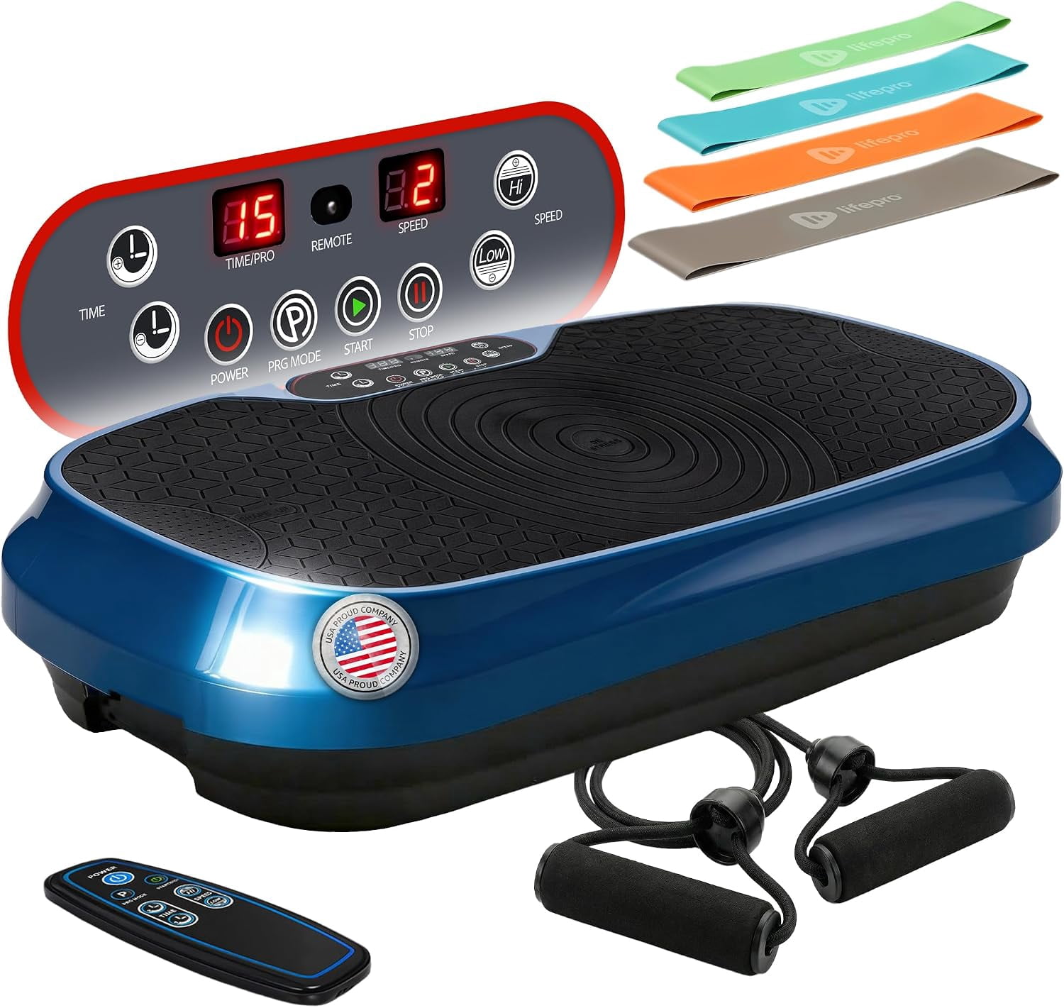 Lifepro Waver Mini Vibration Plate Exercise Machine – Whole Body